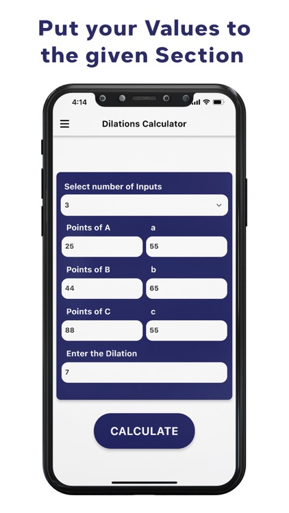 Dilations Calculator