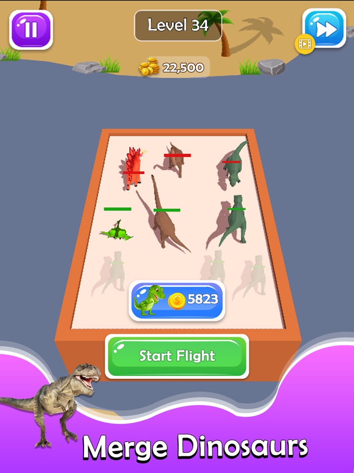 Merge Master - Dinosaurs Game