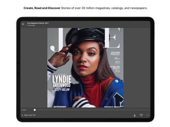 Issuu: magazines, news & books iPad app afbeelding 1