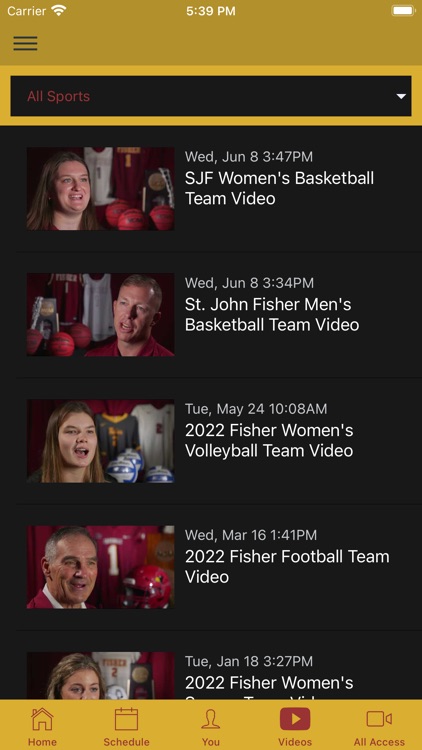 Fisher Athletics screenshot-3