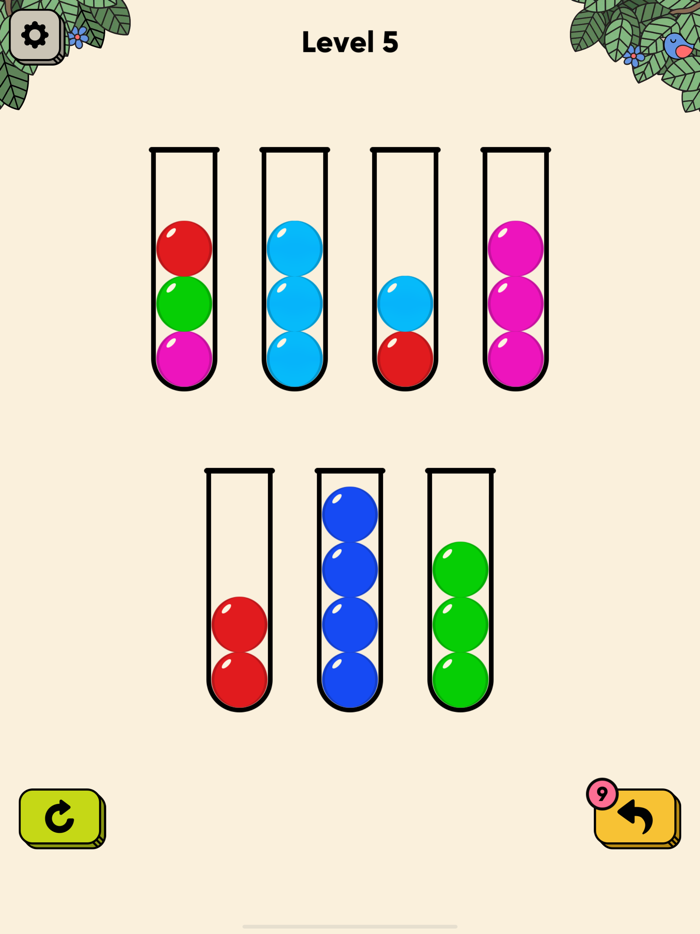 Ball Sort Puzzle - Ninth Game