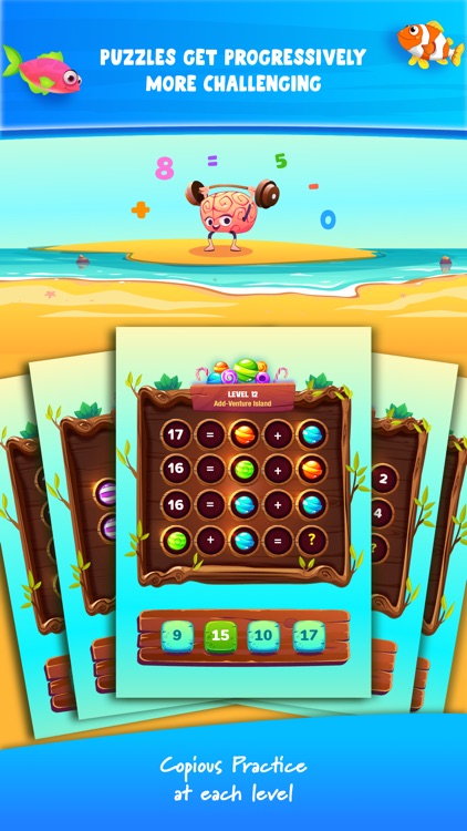 Jelly Cove - Math Puzzles screenshot-4