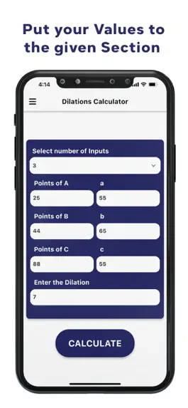 Game screenshot Dilations Calculator apk