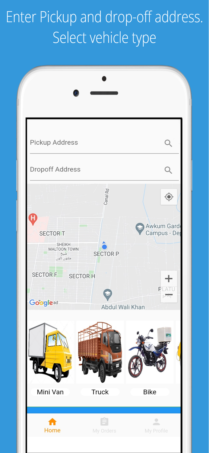 IPS Logistics -Pickup Delivery