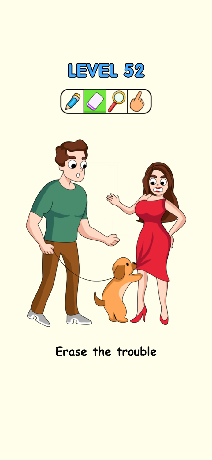 Naughty Puzzle Brain Out Test