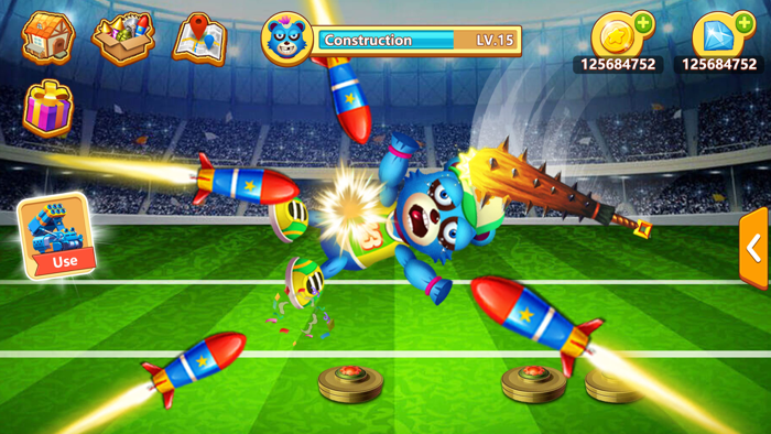 Attack Angry Monster-Angry Hit