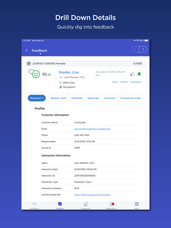 Medallia Mobile 3 screenshot 3