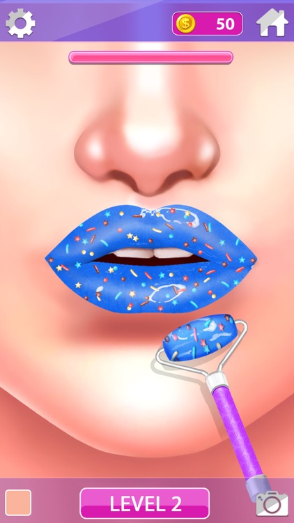 Lip Art Makeup Games screenshot-4