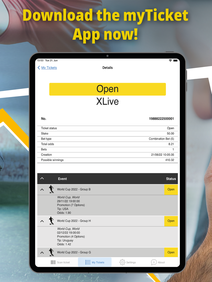 myTicket Mobile Ticket Checker