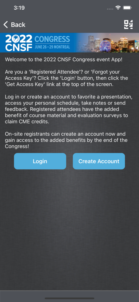 CNSF Congress screenshot 2
