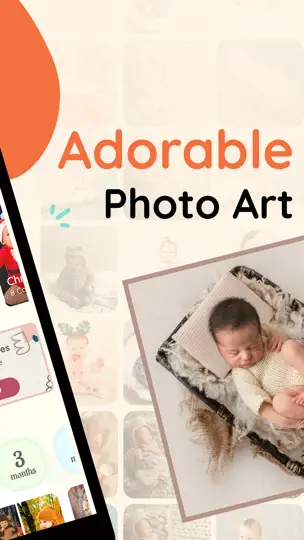 Screenshot von Miracle: Baby Photo Editor auf dem iPhone 2