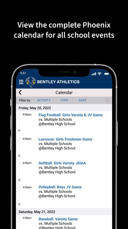 Bentley Athletics screenshot-3