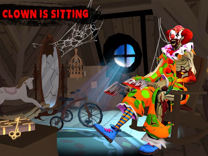 Scary Clown Horror Escape Game