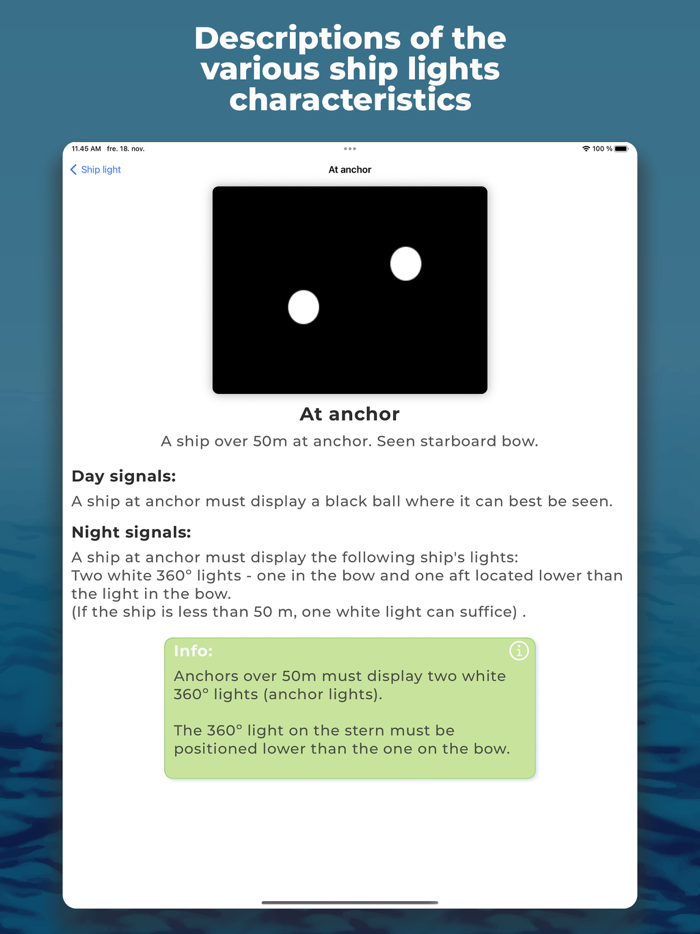 Ship lights Quiz