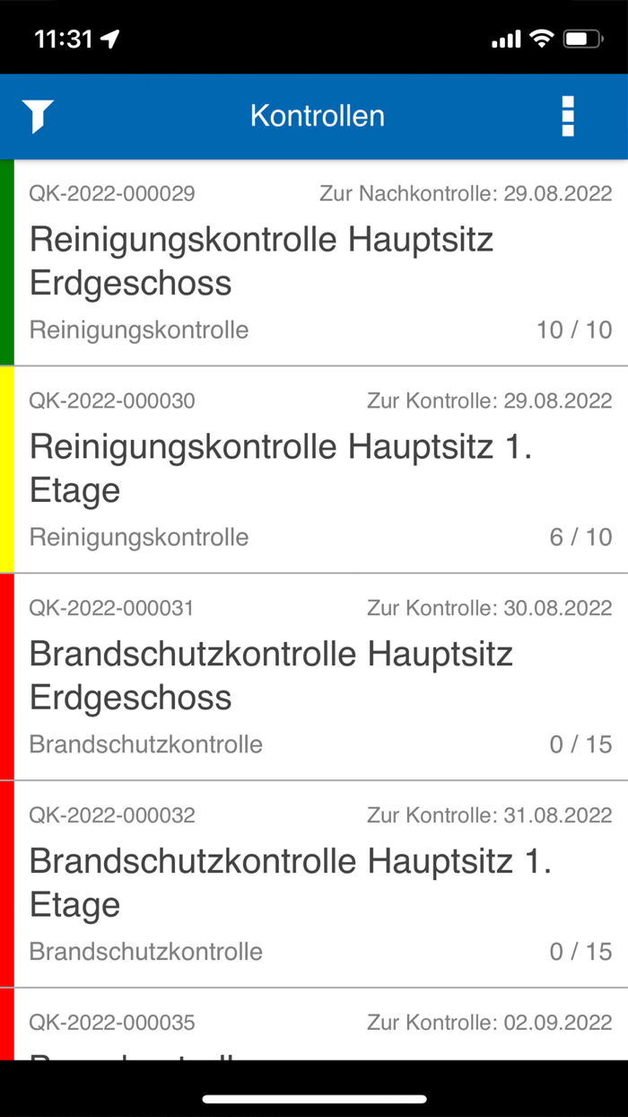 iTWO fm QualityControl