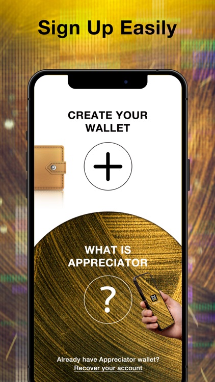 Appreciator Blockchain Wallet