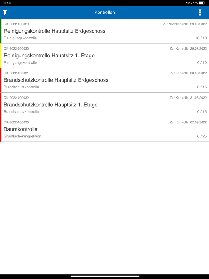 iTWO fm QualityControl