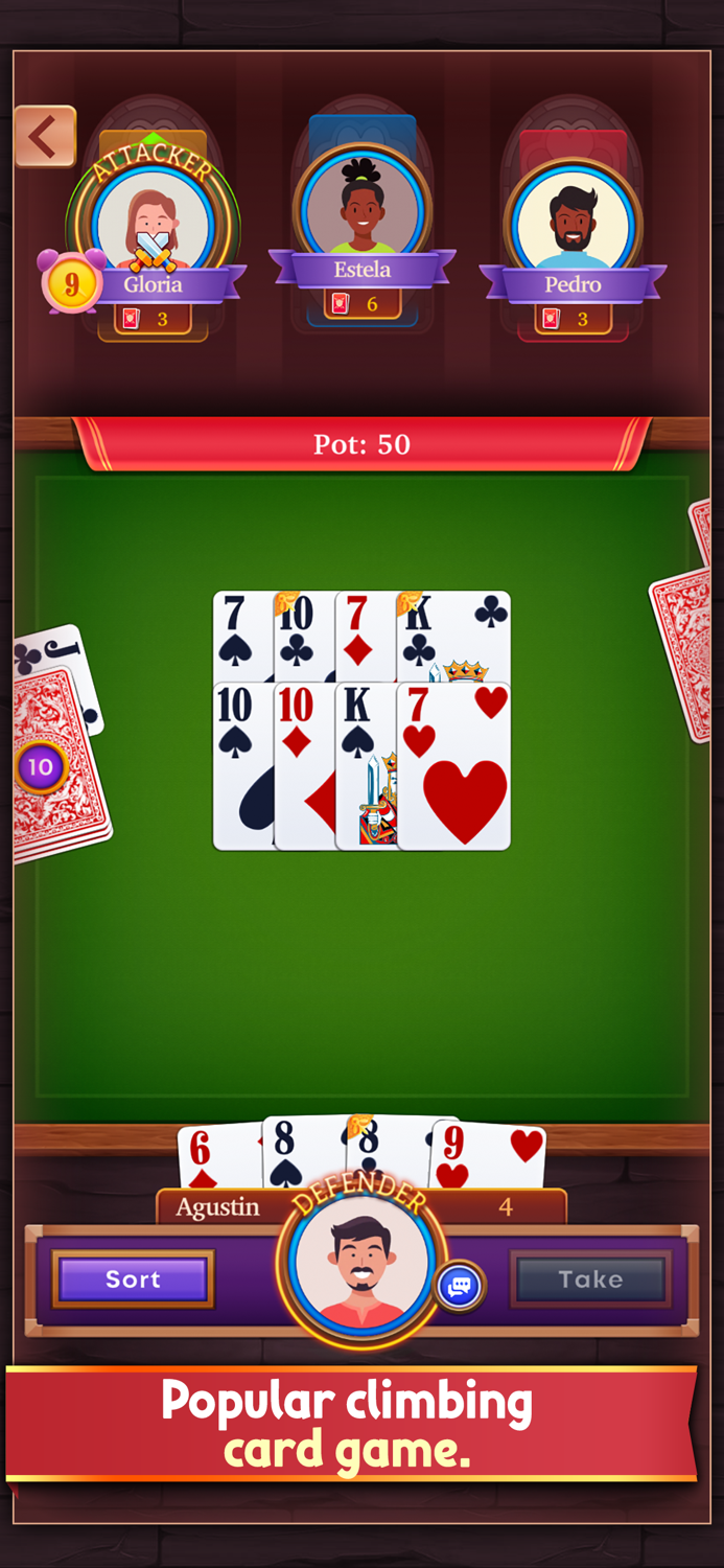 Durak Strategy Card Game