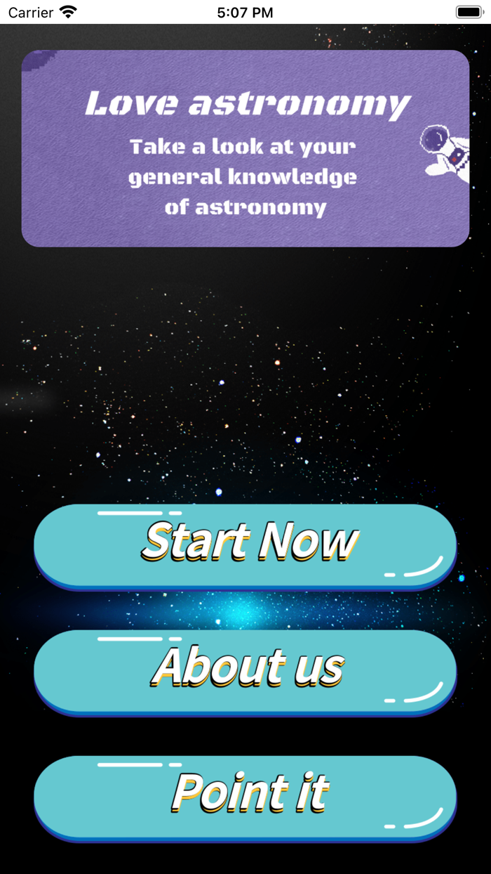 Love astronomy