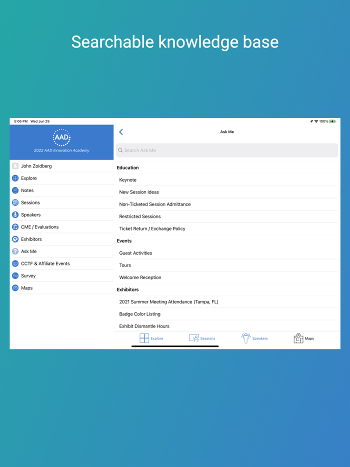 AAD 2022 Innovation Academy