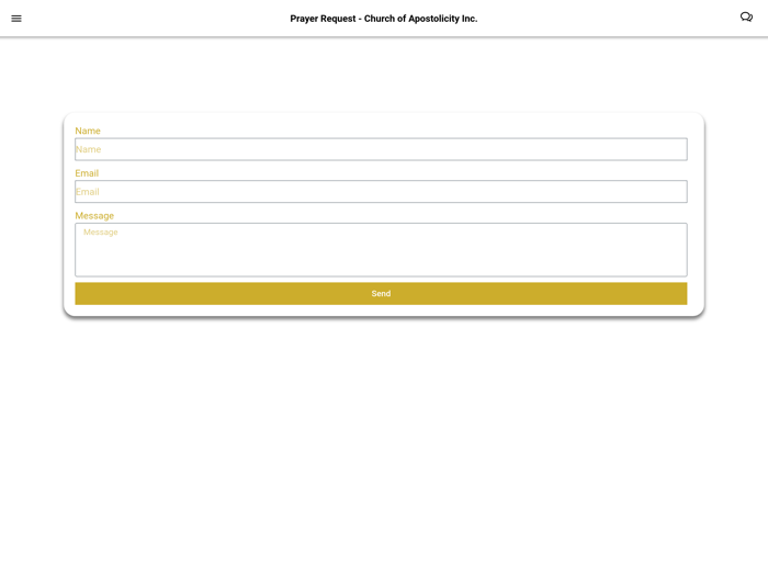 Church of Apostolicity Inc.