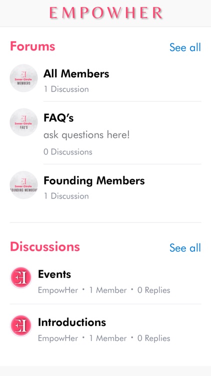 Empowher Community screenshot-3