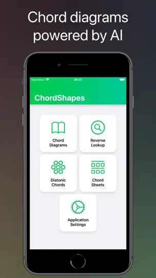 Screenshot von ChordShapes : Guitar Chords auf dem iPhone 1
