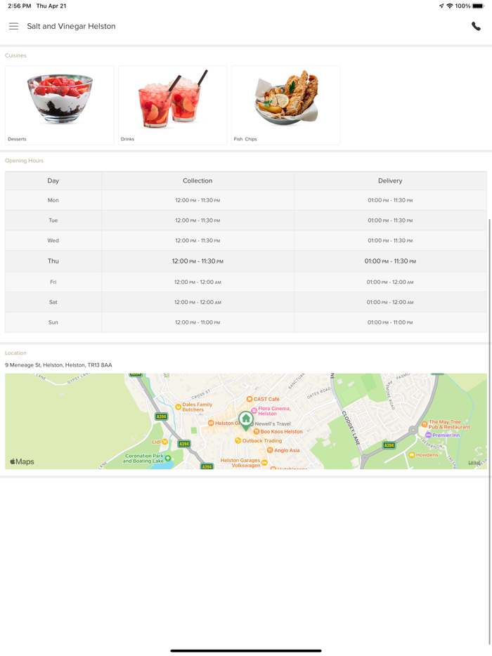 Salt and Vinegar Helston,