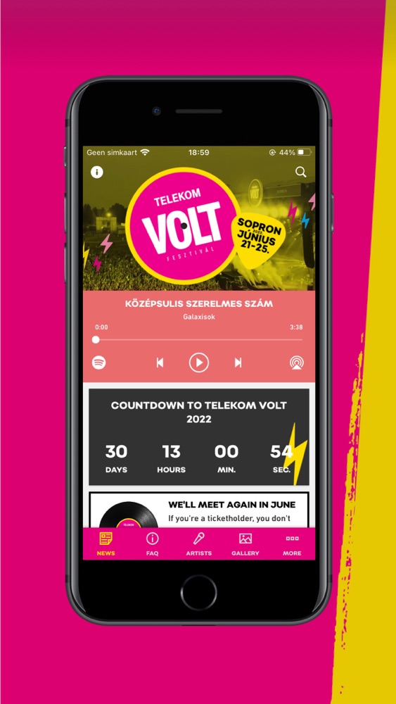 Telekom VOLT Festival App for iPhone - Free Download Telekom VOLT Festival  for iPhone at AppPure