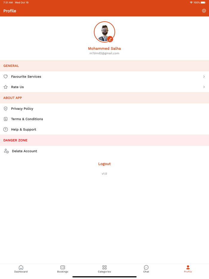 Khadamat User - خدمات