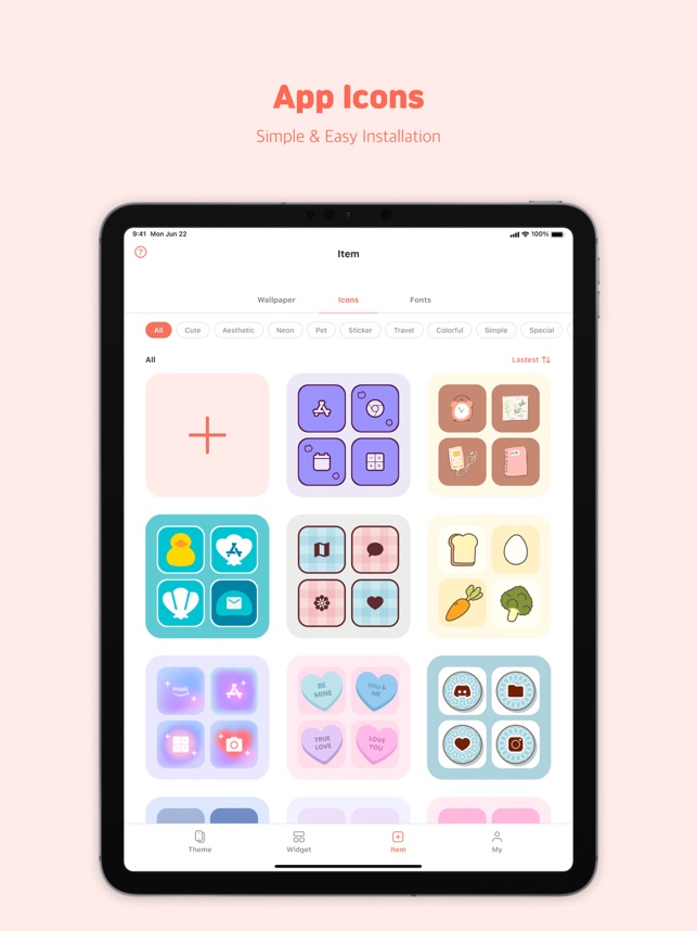 在app Store 上的 Photo Widget 圖片小組件