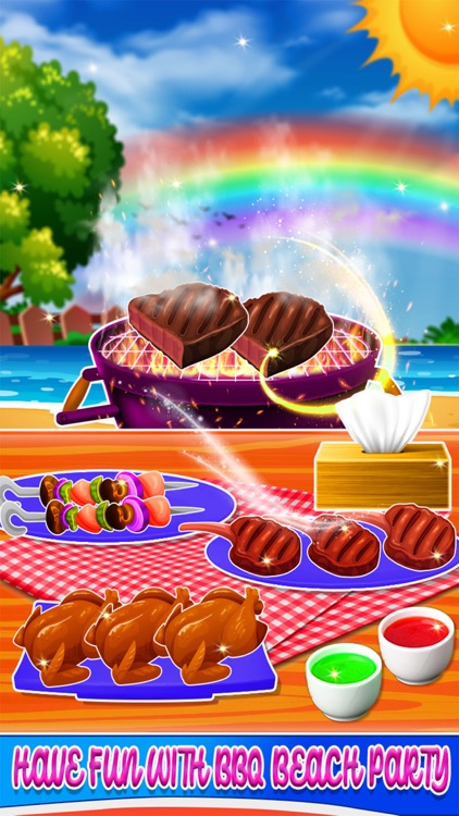 BBQ Sea Beach Food Fever Party screenshot-5