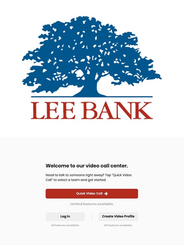 Lee Bank Video Banker on the App Store