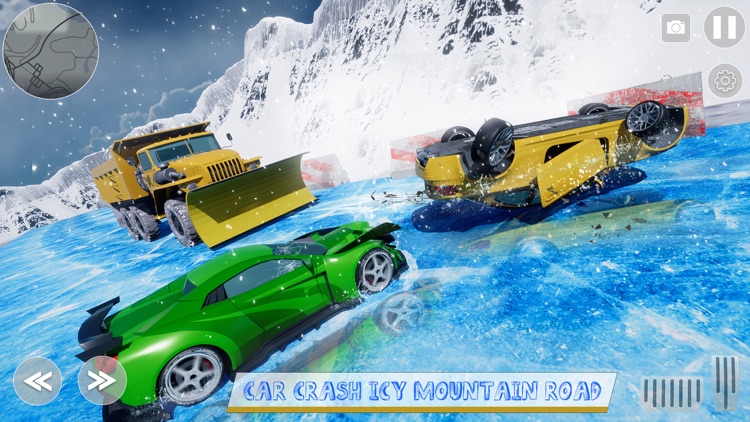 Car Crash Simulator Snow Race