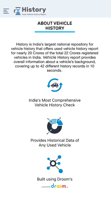 History:Check Vehicle History