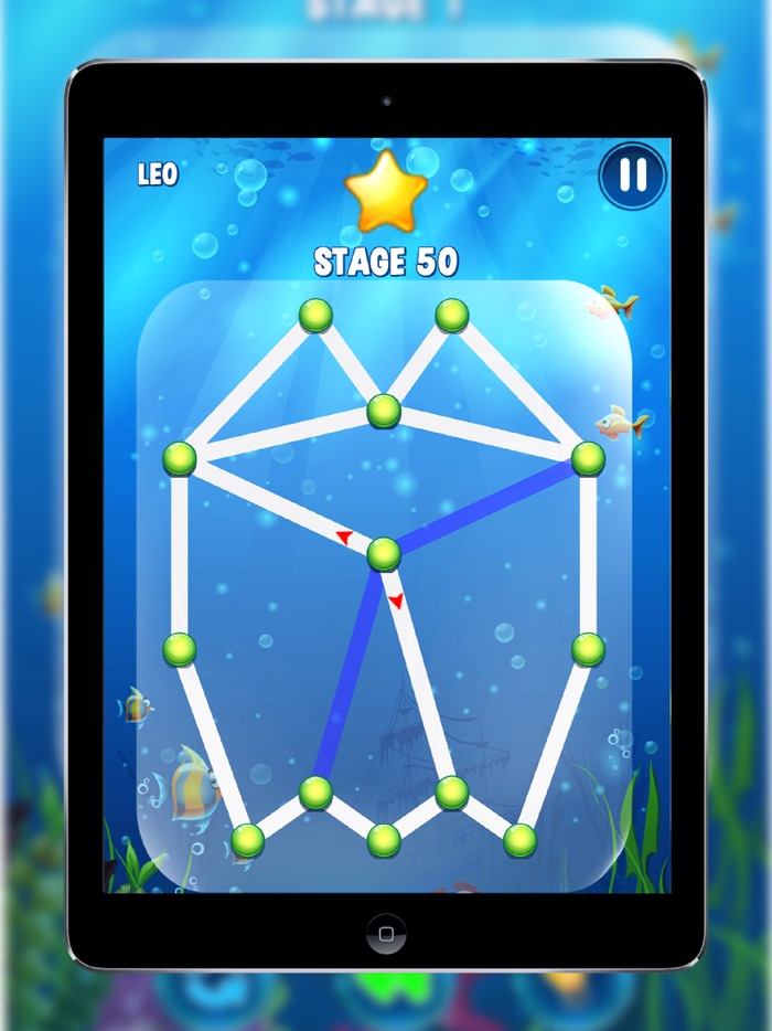 One Line Drawing Water Puzzle