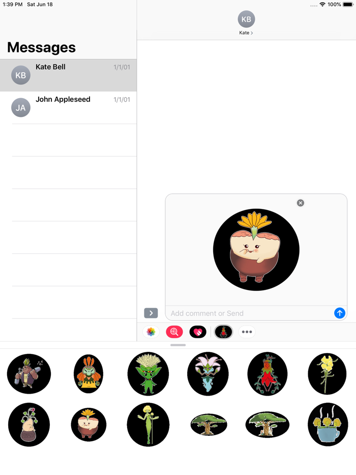 LithaFlora Sticker Pack