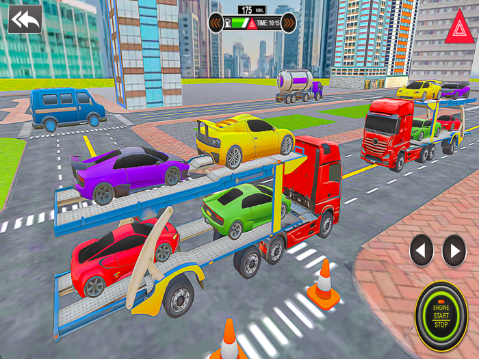 Vehicles Transport Simulation