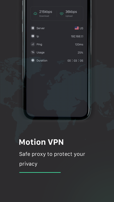 Motion VPN - Fast,SafeProxy screenshot 4