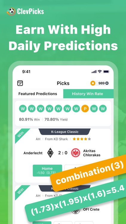 ClevPicks- Football Prediction screenshot-4