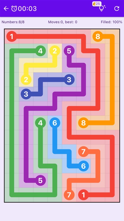 NumberLink-Dots Connect Puzzle screenshot-4