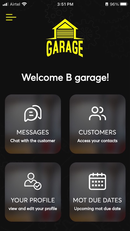 Garage Service App