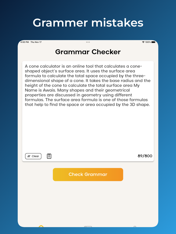 Grammar Checker and Corrector screenshot 2