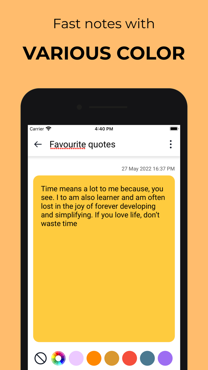 Color Note Notes Widget App