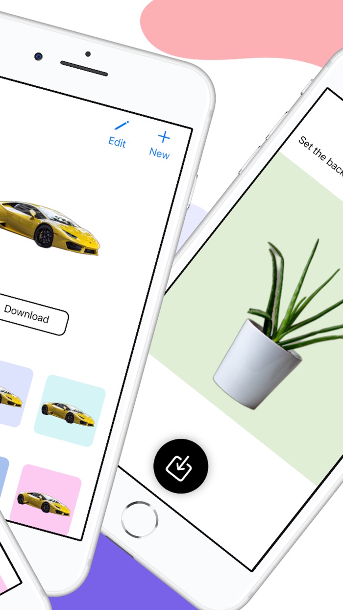 Change background app