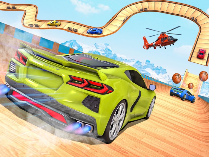 Super Hero Car Stunt GT Racing