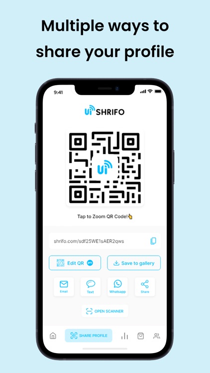 SHRIFO-Digital Bussiness Card screenshot-3