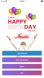 happy birthday by nassiri! iphone screenshot 1