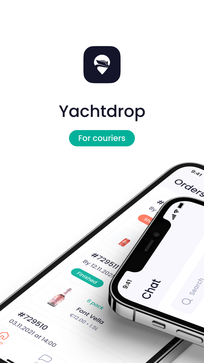 Yachtdrop - courier app