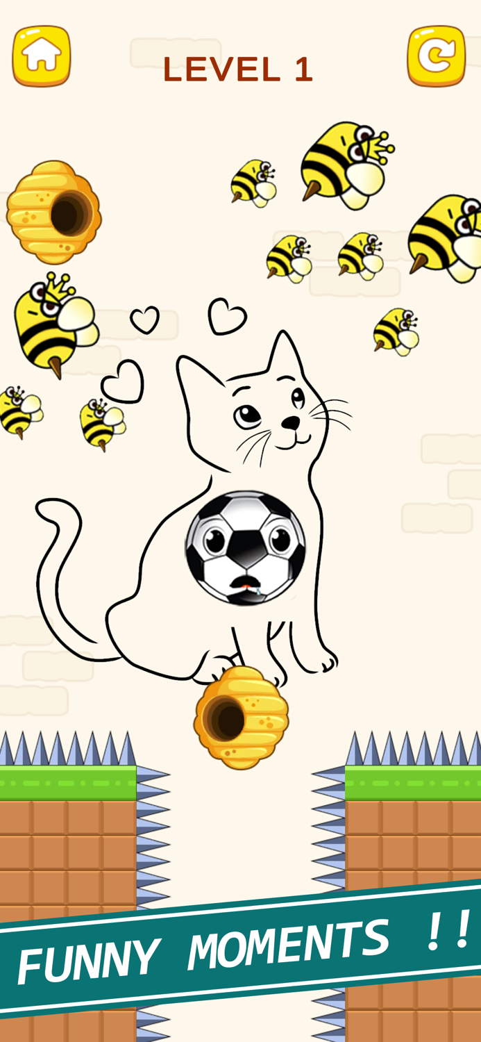 Draw To Save Soccer Star Ball